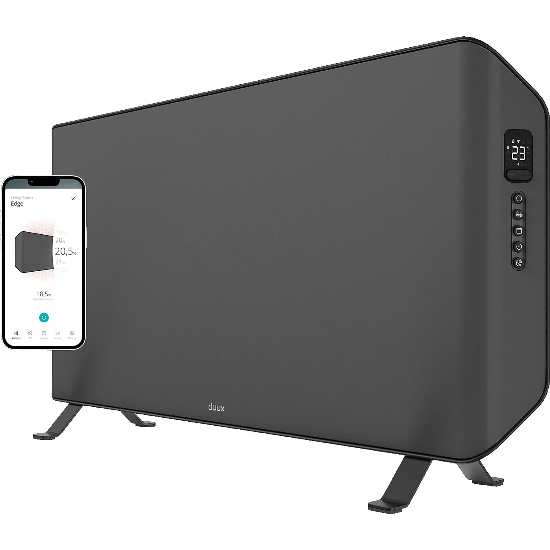 DUUX Edge 1500 Konvektorheizung – Smart, stilvoll & effizient