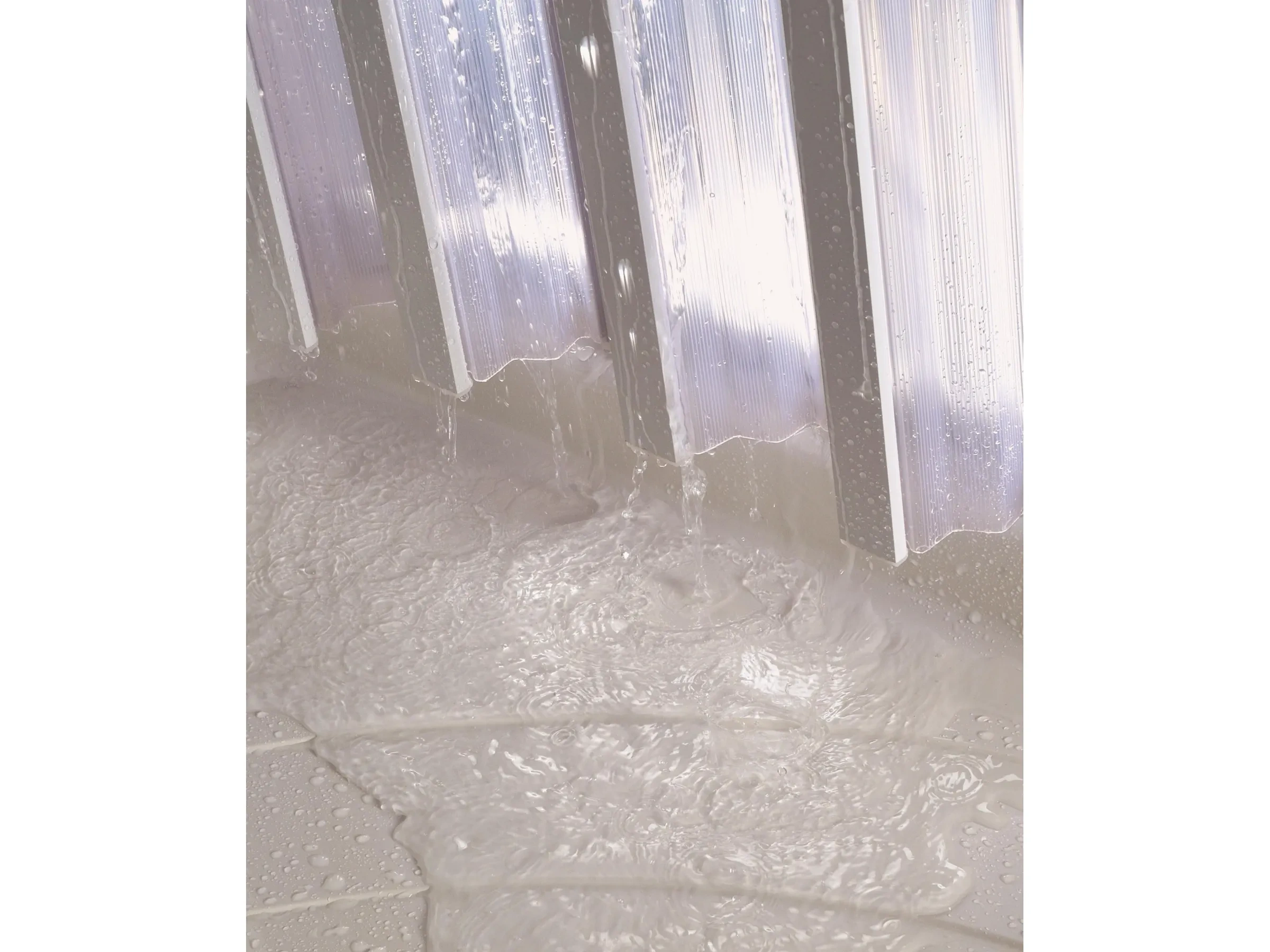 Forte Rimini Faltbare Nischendusche – Platzsparende Duschabtrennung für das Bad