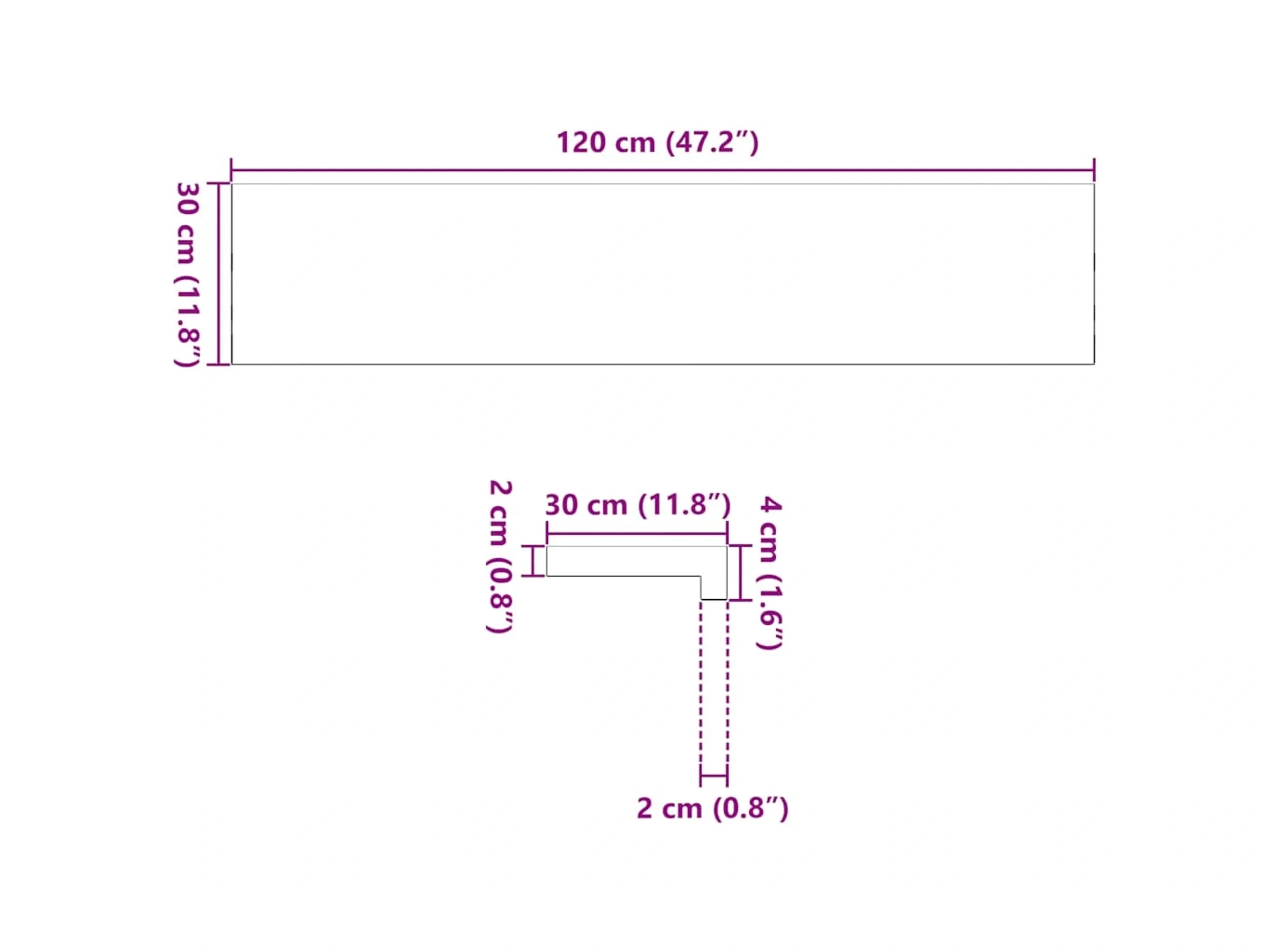 vidaXL Treppenstufen 20 Stk Hellbraun 120×30×2 cm Massivholz Eiche