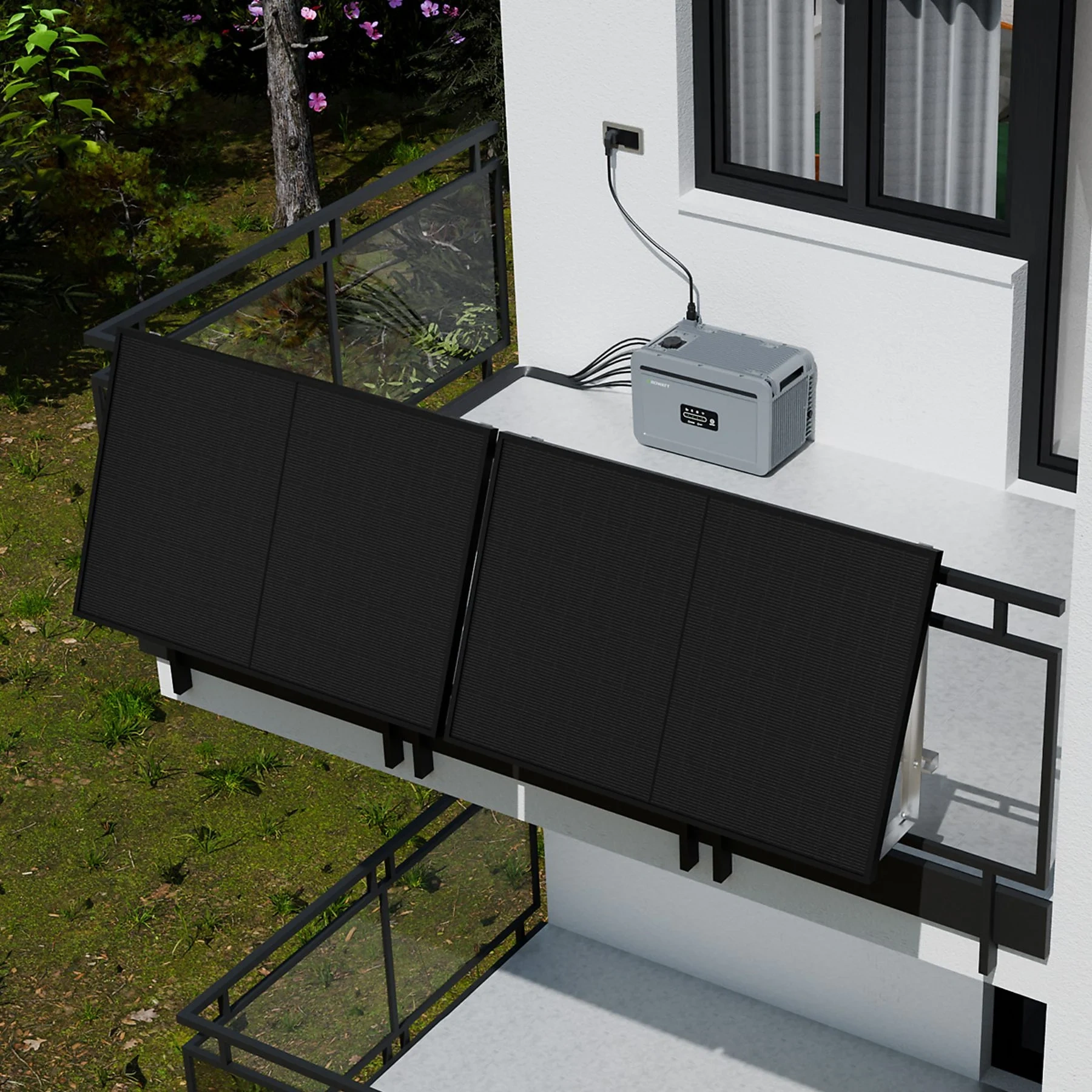 Growatt NEXA 2000 – Intelligenter Solarspeicher für Balkonkraftwerke