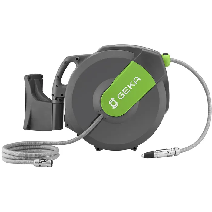 GEKA Schlauchbox plus K25 – 42.8721.9, 25 m Schlauch, Ø 12,5 mm, 180 Grad schwenkbar