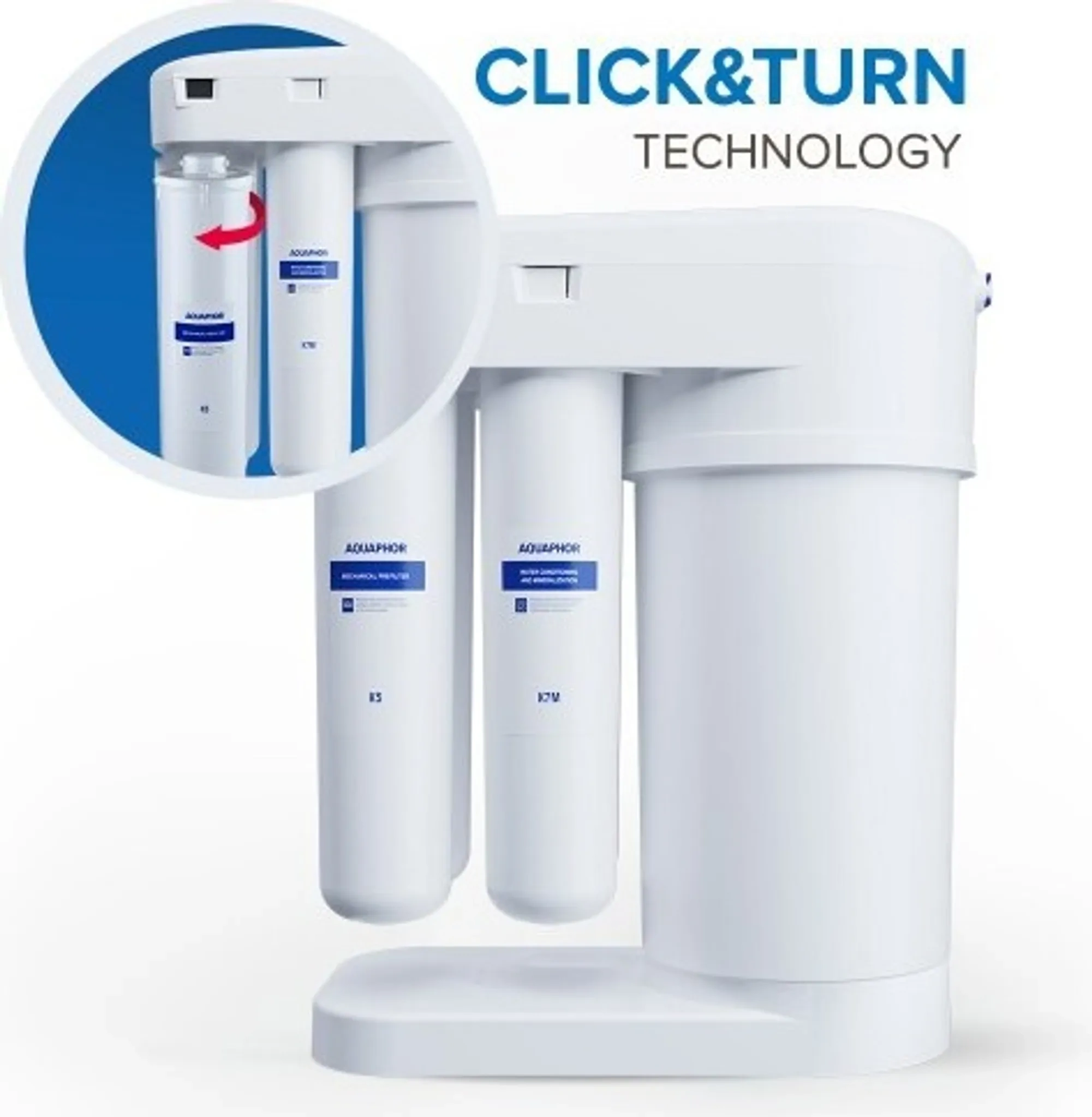 AQUAPHOR RO-101S Umkehrosmoseanlage – innovatives Trinkwasserfilter-System