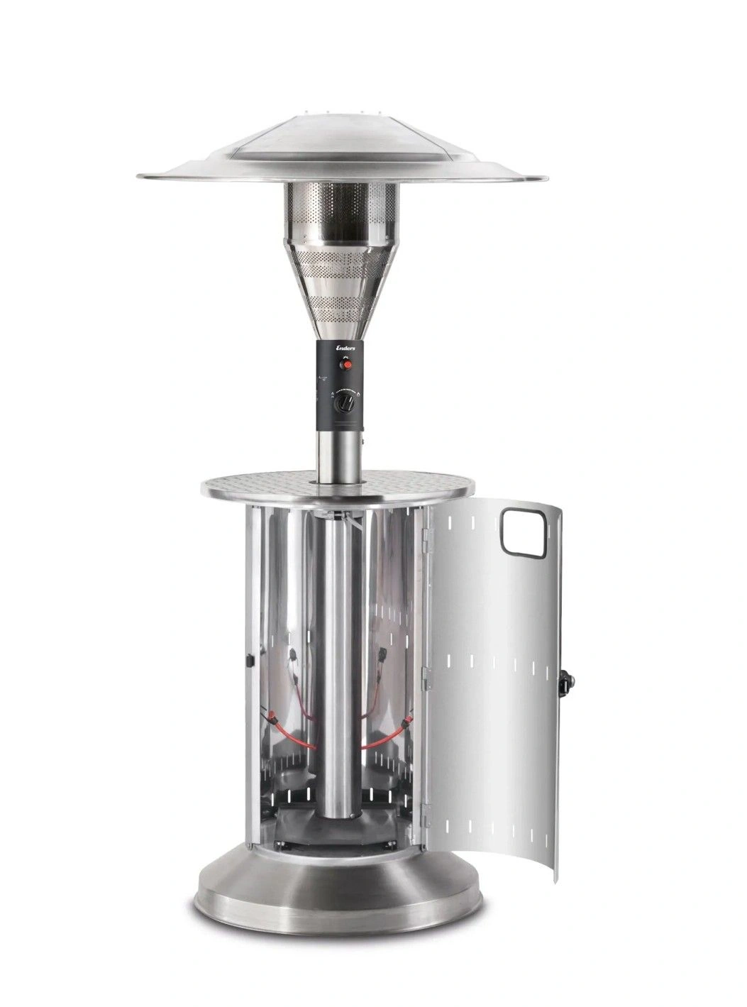 Enders Terrassen-Heizstrahler Commercial 14 kW – Turbobrenner mit Edelstahlaussenrohr