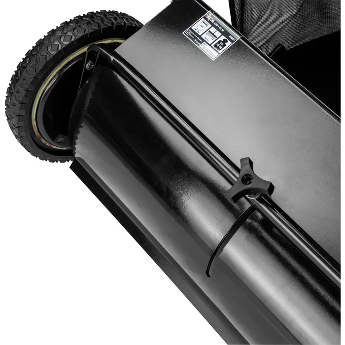 DEMA Laubsammler Kehrmaschine 25001 – 180 Liter, für Blätter, Vertikutiergut & Gras