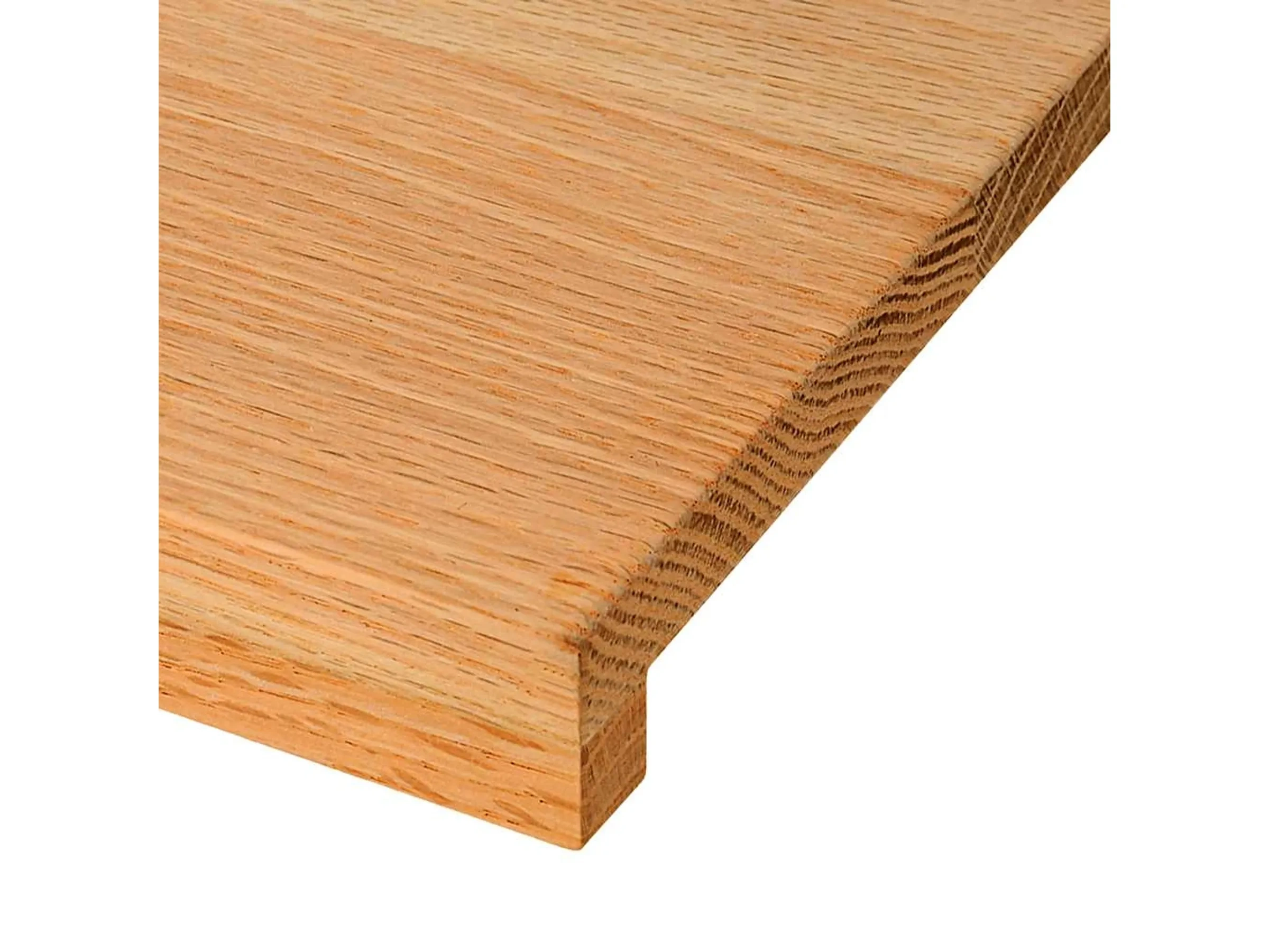 vidaXL Treppenstufen 20 Stk Hellbraun 120×30×2 cm Massivholz Eiche