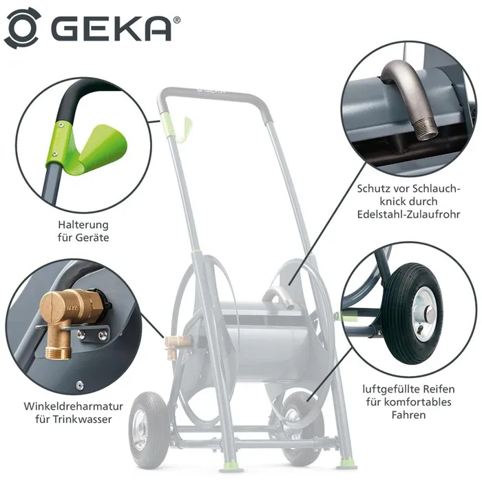 GEKA Schlauchwagen plus P40 – 42.8502.9, ohne Schlauch