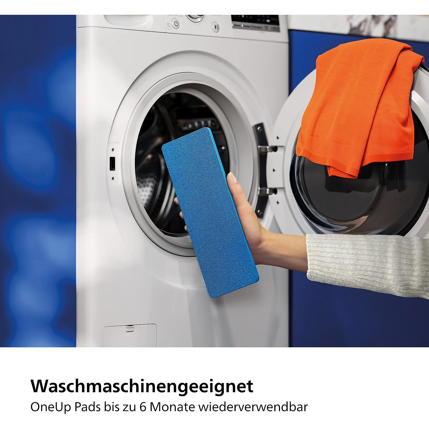 Philips OneUp 5000 Series XV5113/01 – Elektrischer Mopp mit Akku, 70 Min Laufzeit