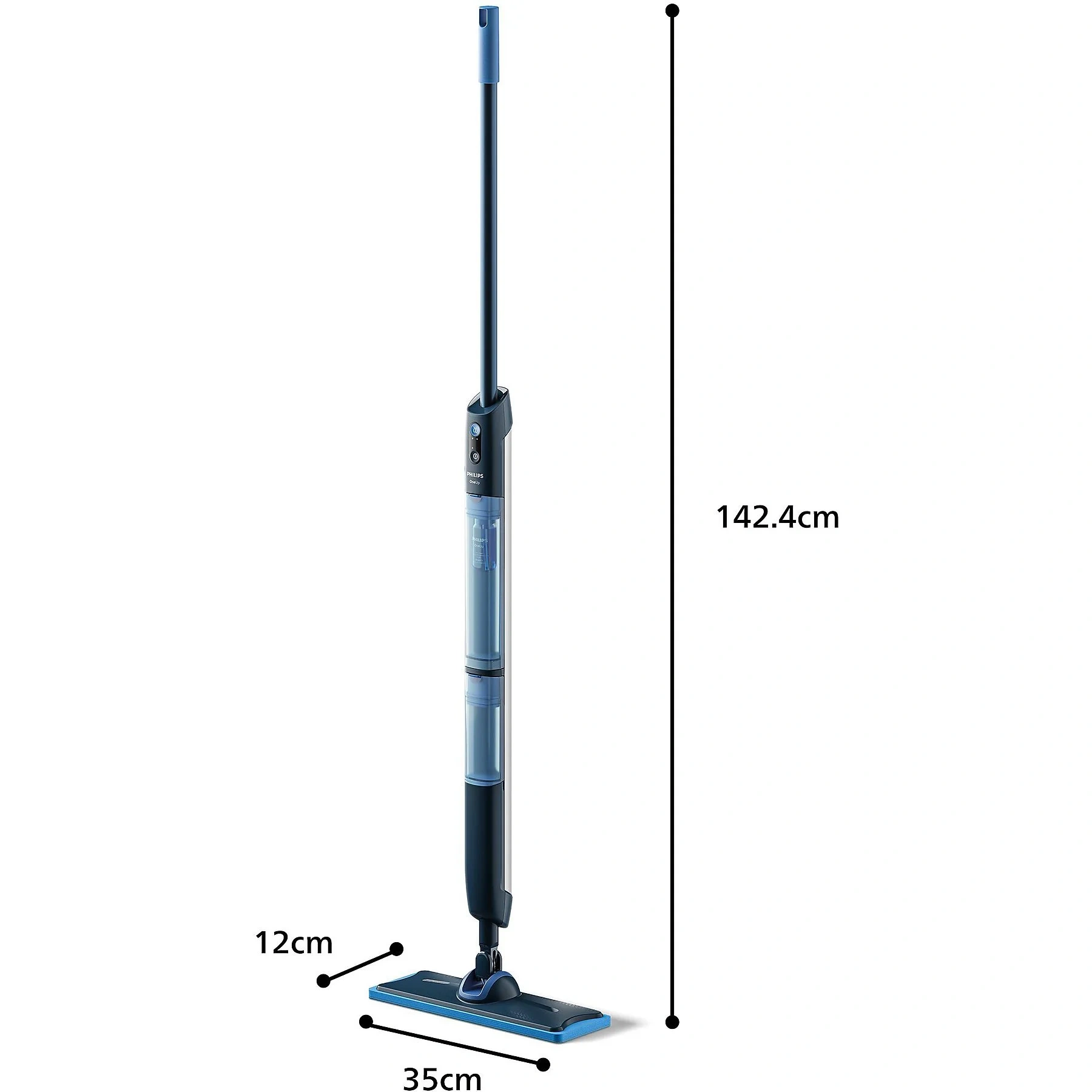 Philips OneUp 5000 Series XV5113/01 – Elektrischer Mopp mit Akku, 70 Min Laufzeit