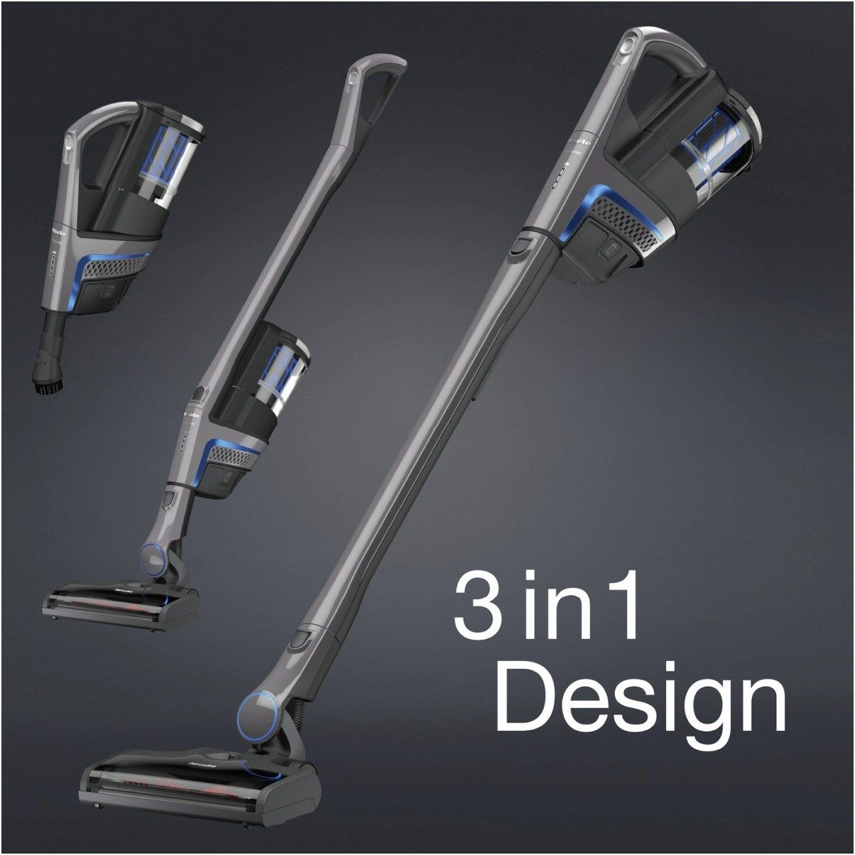 Miele Triflex HX1 Facelift Active – Akku-Staubsauger Graphitgrau