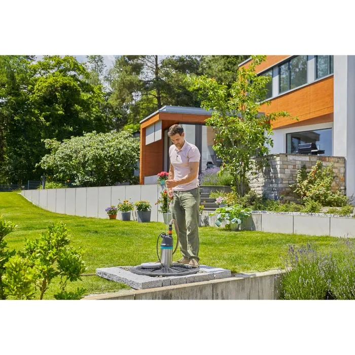 Gardena Tauchdruckpumpe 6100/5 Inox automatic – 6100 l/h Fördermenge