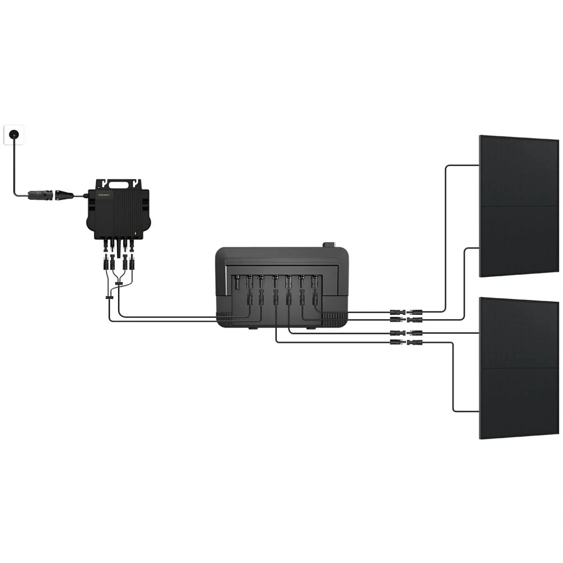 Growatt NOAH 2000 – Intelligenter Solarspeicher für Balkonkraftwerke (2048 Wh, LiFePO₄, IP66)