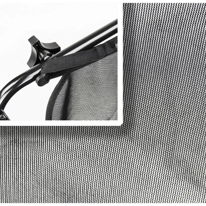 DEMA Laubsammler Kehrmaschine 25001 – 180 Liter, für Blätter, Vertikutiergut & Gras