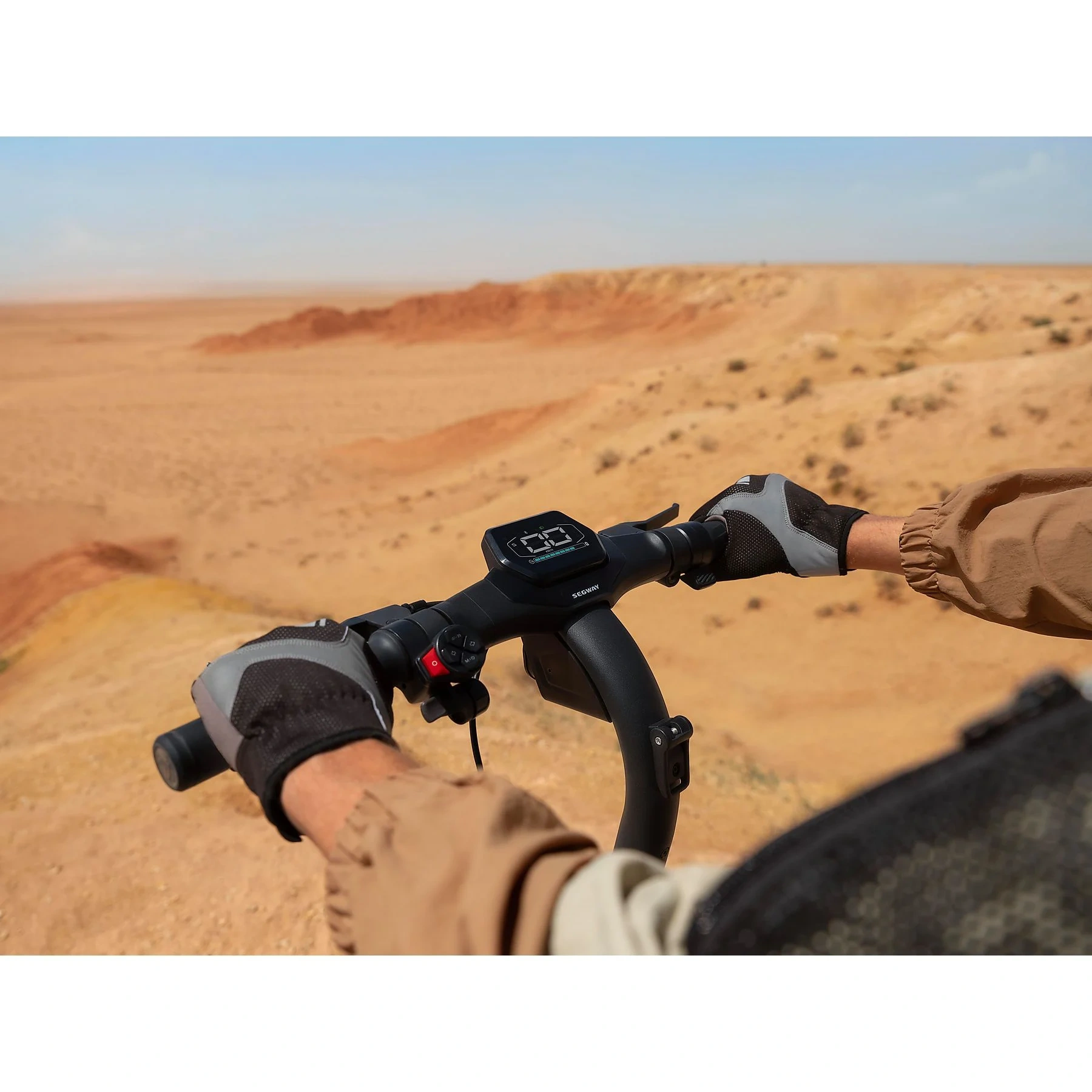 SEGWAY ZT3 Pro D E-Scooter – 11 Zoll, Schwarz / Rot