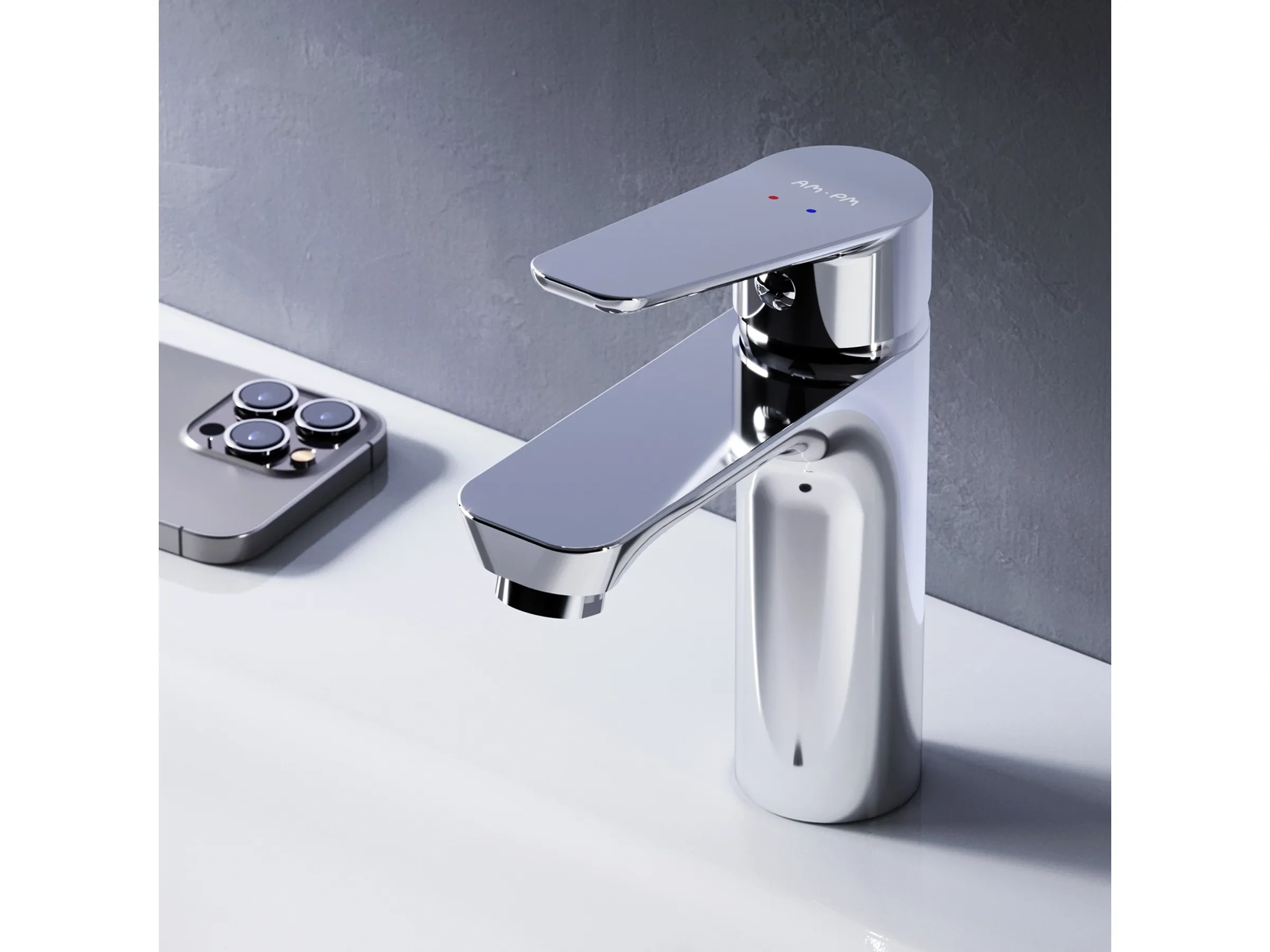 AM.PM Einhebel-Waschtischarmatur HIT FTA02100 – Chrom