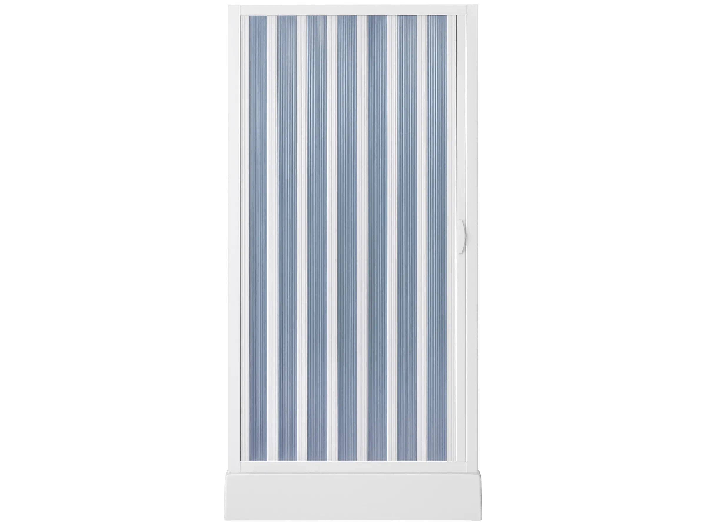 Forte Rimini Faltbare Nischendusche – Platzsparende Duschabtrennung für das Bad