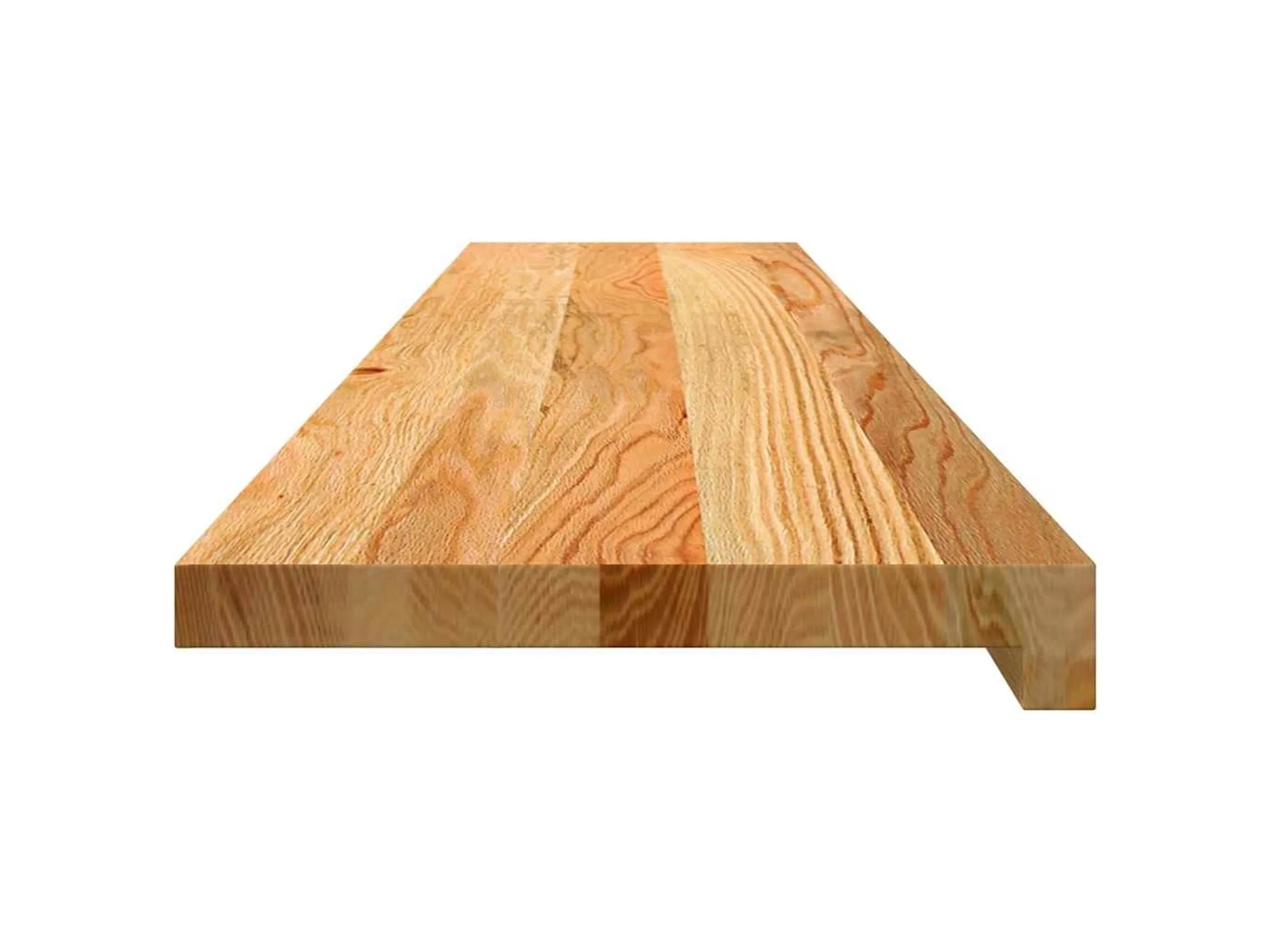 vidaXL Treppenstufen 20 Stk Hellbraun 120×30×2 cm Massivholz Eiche