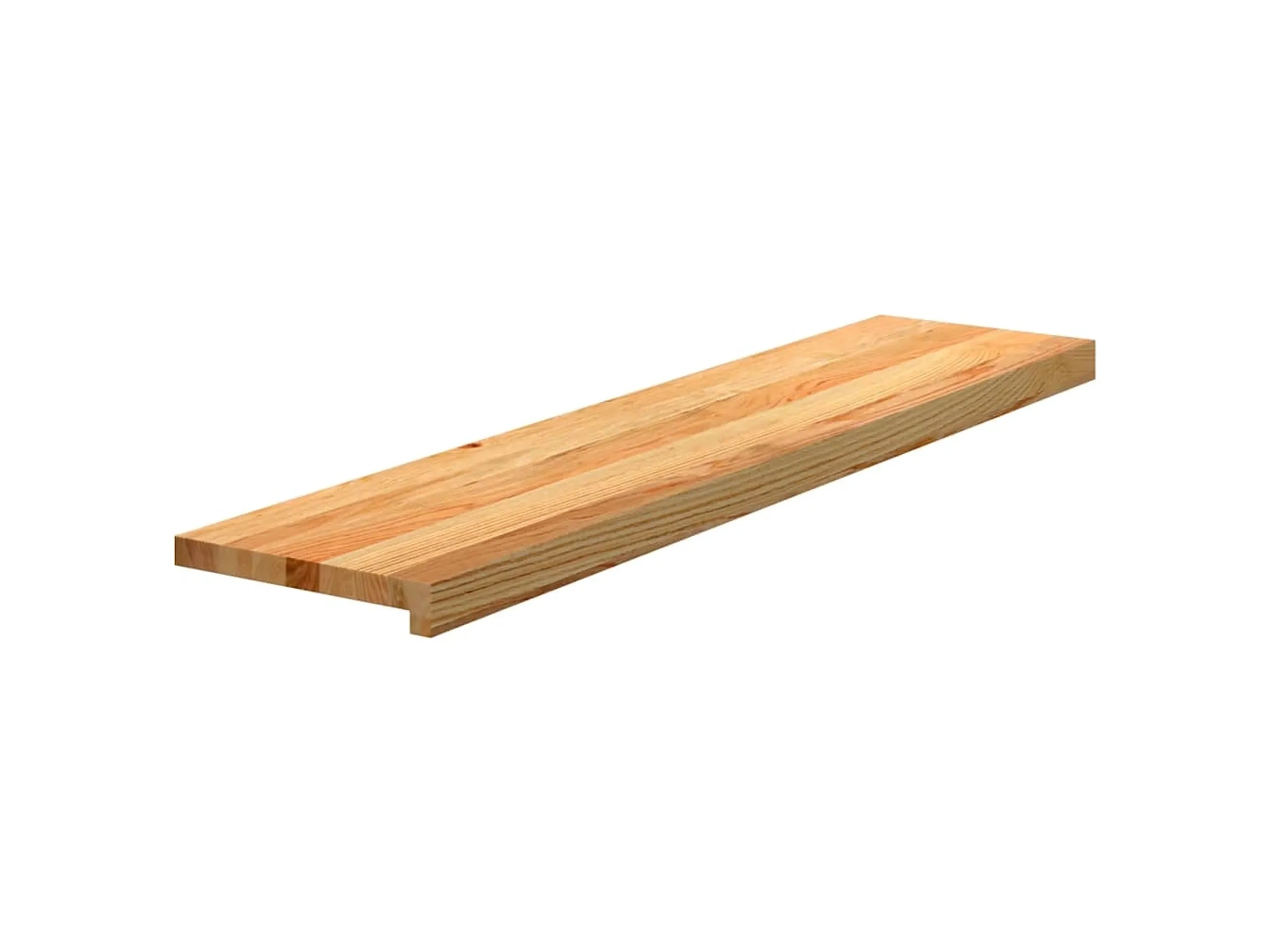 vidaXL Treppenstufen 20 Stk Hellbraun 120×30×2 cm Massivholz Eiche