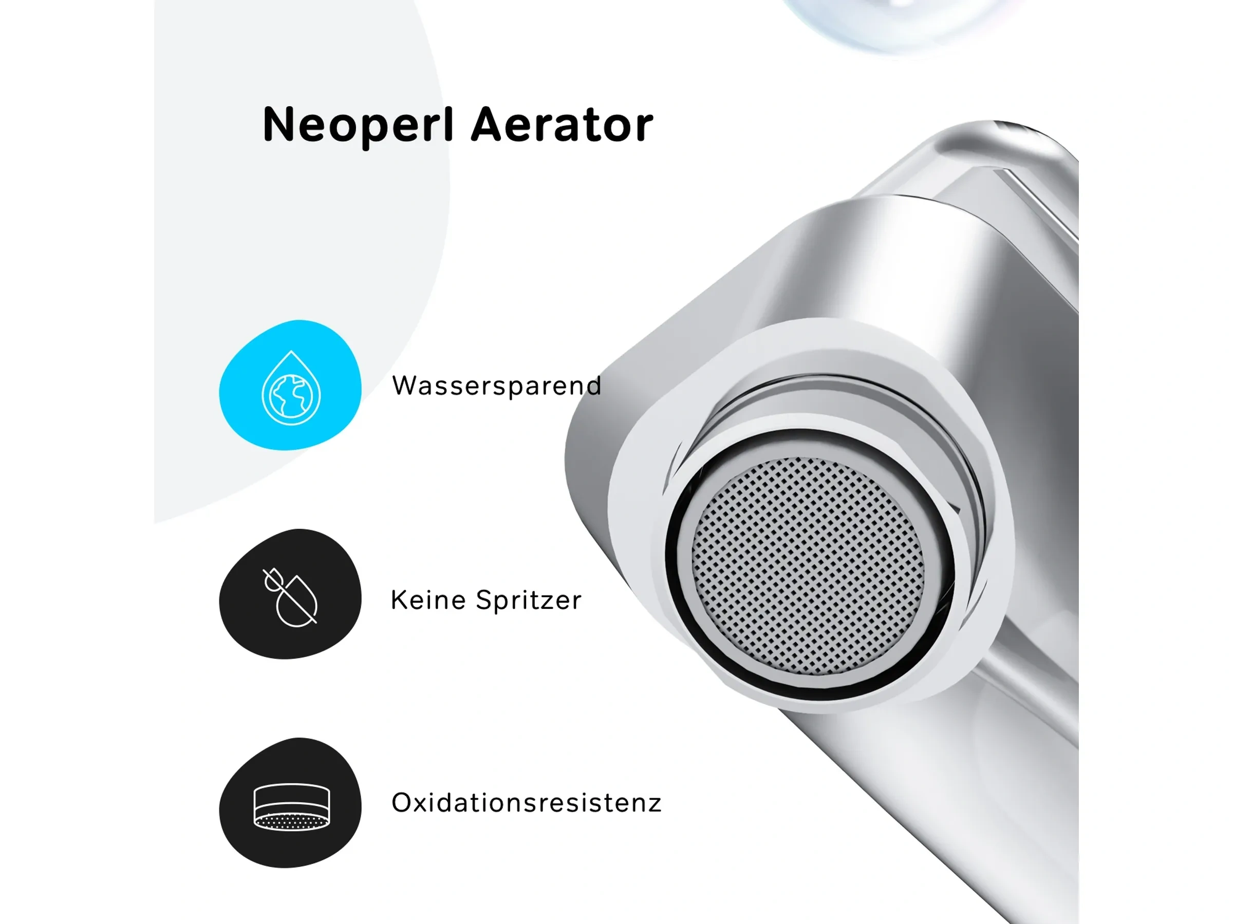 AM.PM Einhebel-Waschtischarmatur HIT FTA02100 – Chrom